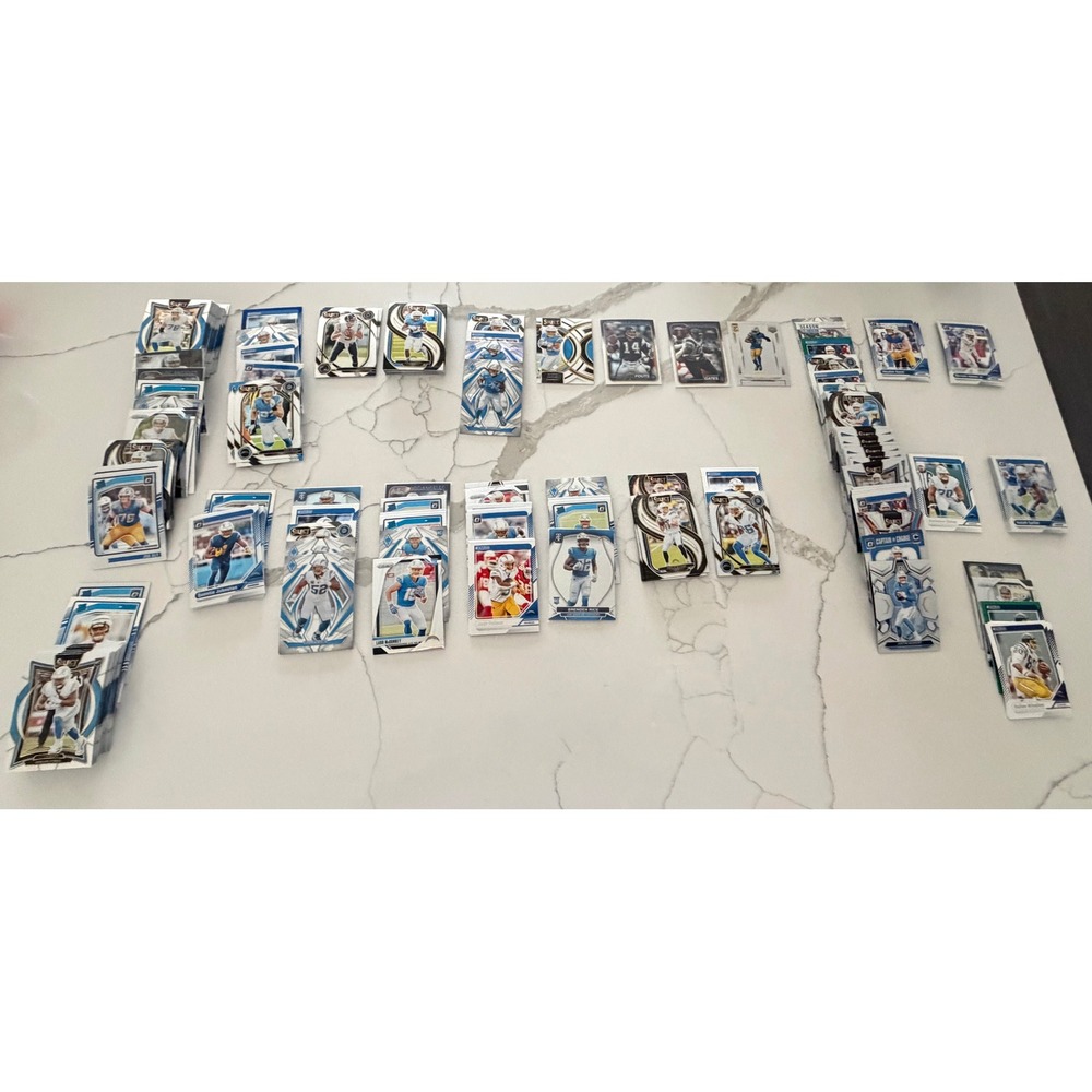 Los Angeles Chargers Football Card Lot (270+)